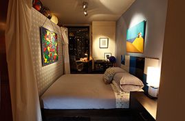 nyc apartment bedroom